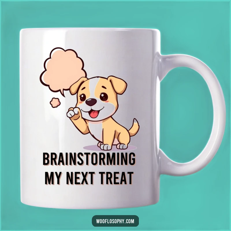 Funny Dog Idea Mug: Hilarious Gift for Creative Canines