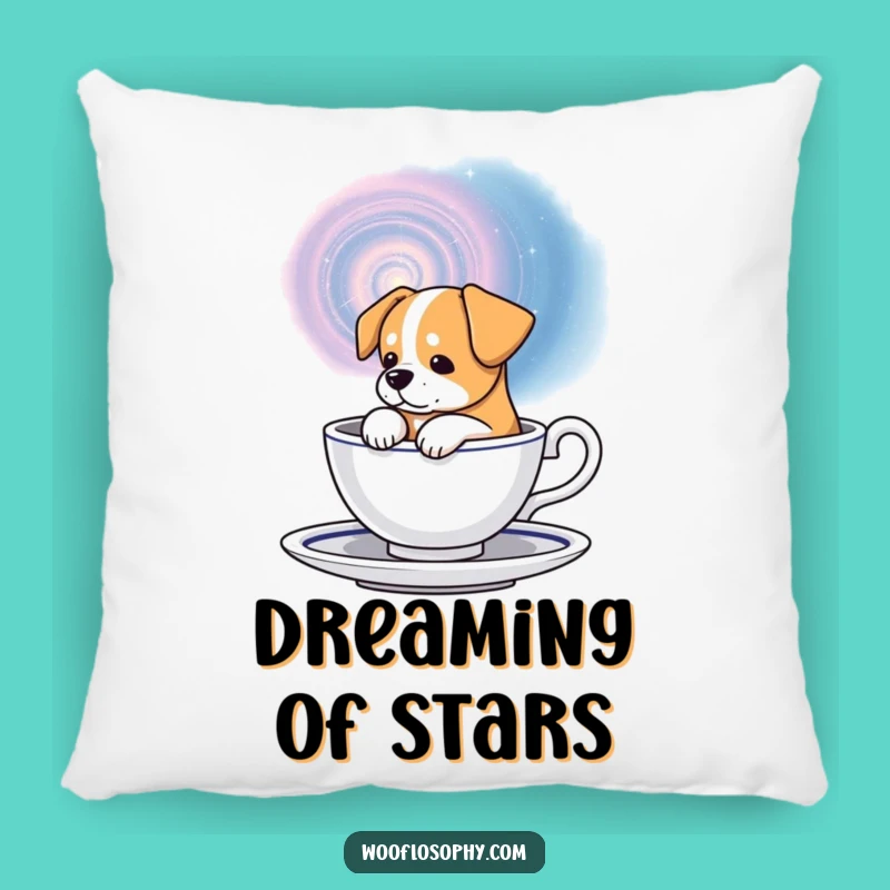 Funny Cosmic Dog Pillow: Dream of Galaxies with this Cozy Cushion Gift