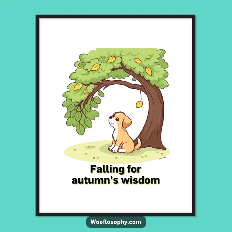 Free Printable Wall Art: Contemplative Dog, Zen Downloadable Decor Gift