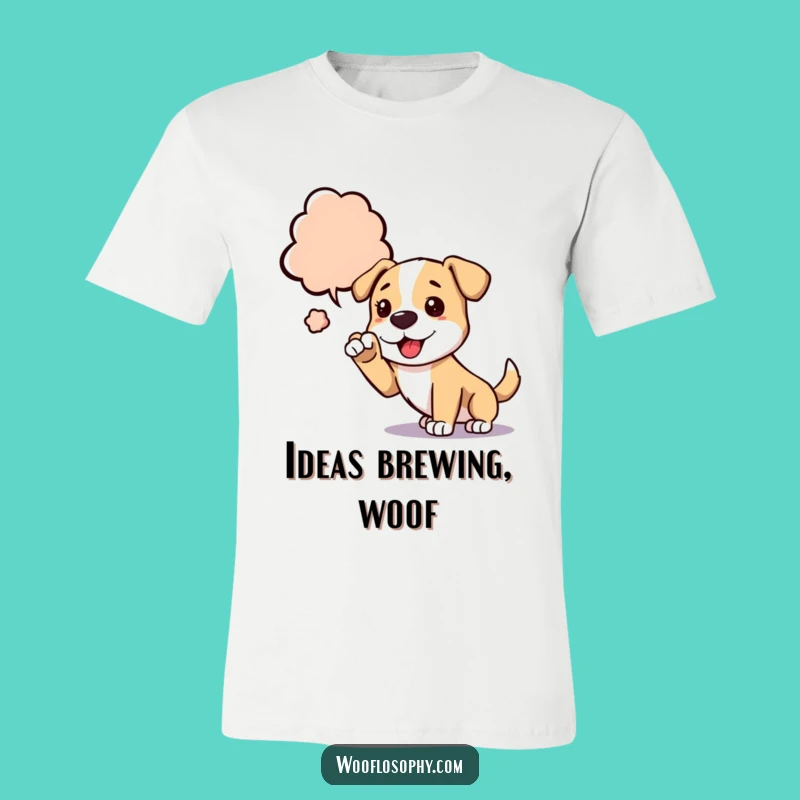 Funny Dog Idea Tee: Unleash Your Creativity with Hilarious Style
